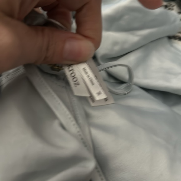 Flora Nikrooz light blue silky camisole tank top - Picture 6 of 7